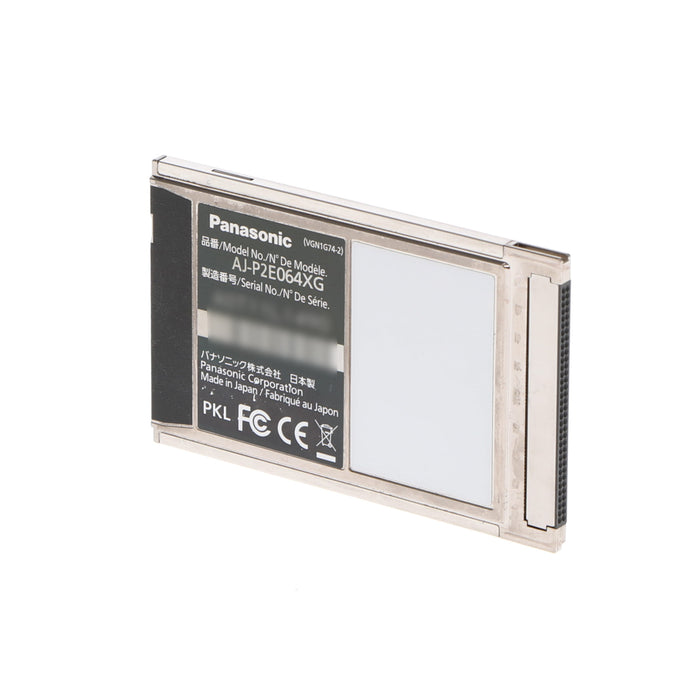 【中古品】Panasonic AJ-P2E064XG メモリーカード P2 card Eシリーズ(64GB)