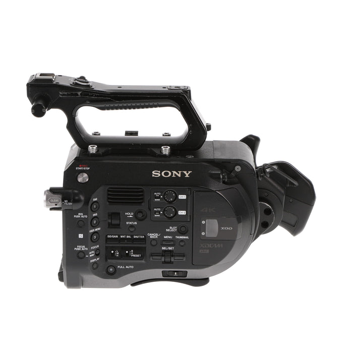 【中古品】SONY PXW-FS7 XDCAMメモリーカムコーダー(ボディのみ、モニターなし)(ジャンク品)