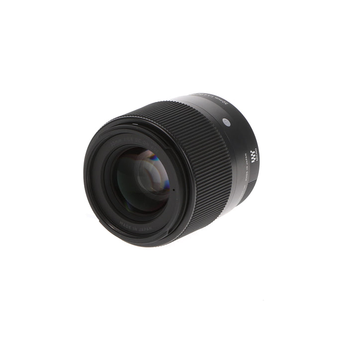 【秋セール2024】【中古品】SIGMA 302634 30mm F1.4 DC DN | Contemporary(マイクロフォーサーズマウント)