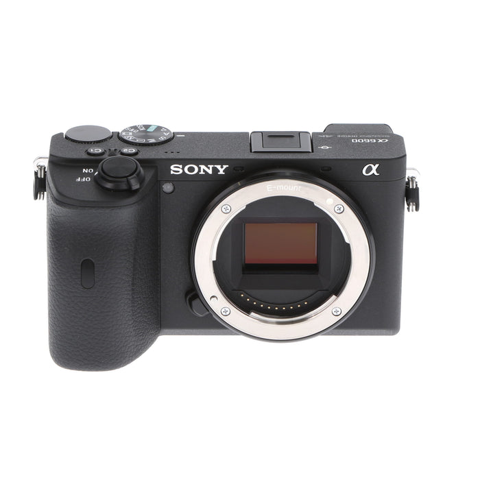 【中古品】SONY ILCE-6600 B デジタル一眼カメラ α6600(ボディのみ)