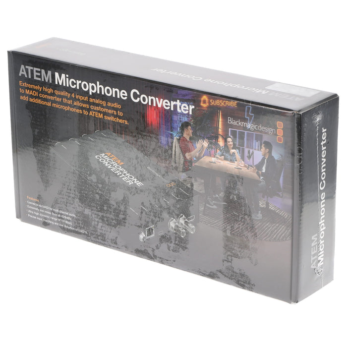 【中古品】BlackmagicDesign SWATEMTVSTDMC ATEM Microphone Converter