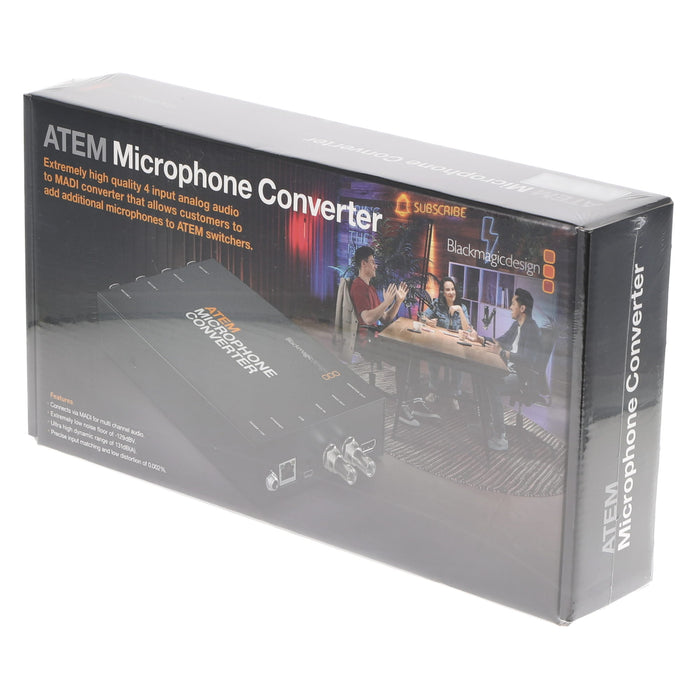 【中古品】BlackmagicDesign SWATEMTVSTDMC ATEM Microphone Converter