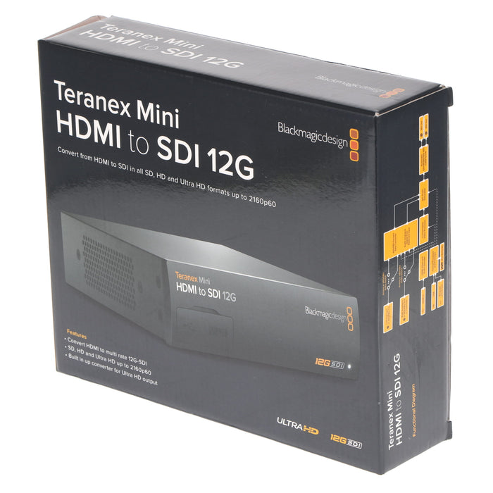 【中古品】BlackmagicDesign CONVNTRM/AB/HSDI Teranex Mini HDMI to SDI 12G