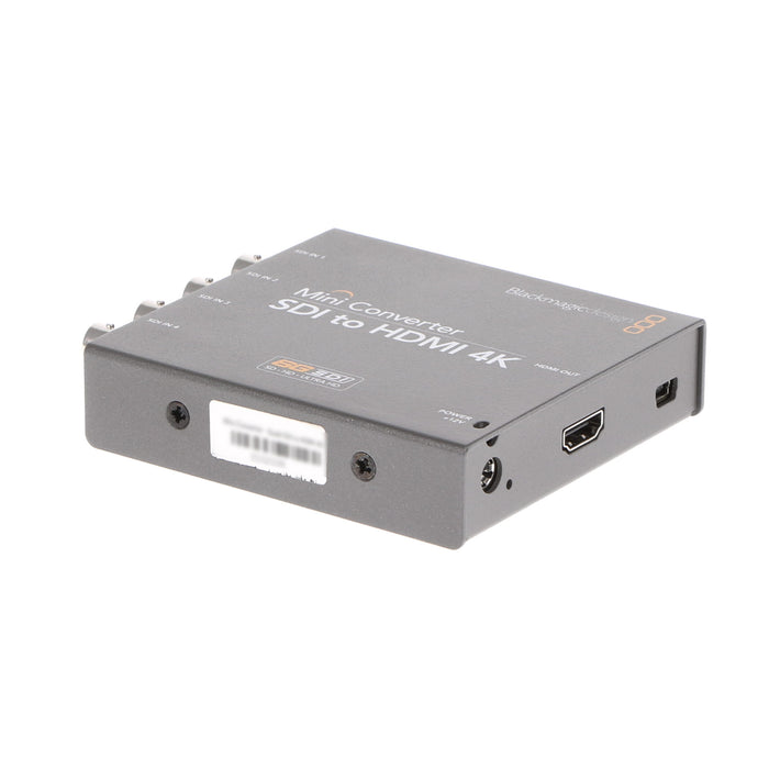 【中古品】BlackmagicDesign CONVMBSQUH4K2 Mini Converter Quad SDI to HDMI 4K 2