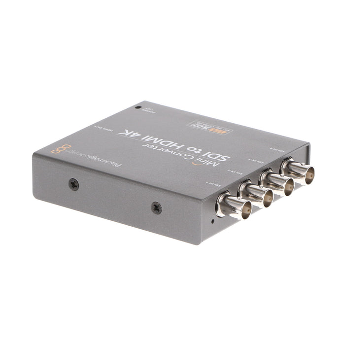 【中古品】BlackmagicDesign CONVMBSQUH4K2 Mini Converter Quad SDI to HDMI 4K 2