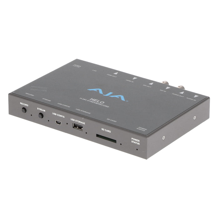 【中古品】AJA Video Systems HELO H.264 HD/SDレコーダー/ストリーミングアプライアンス