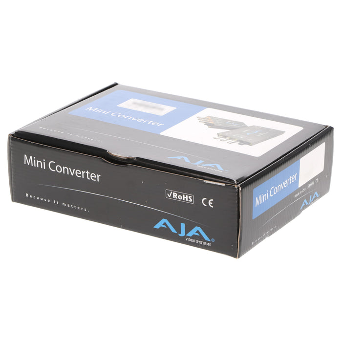 【中古品】AJA Video Systems HD10A HDアナログ→HD-SDIコンバータ