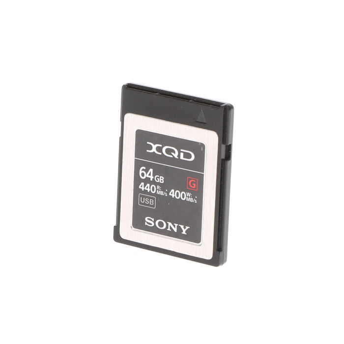 【中古品】SONY QD-G64F XQDメモリーカード Gシリーズ 64GB