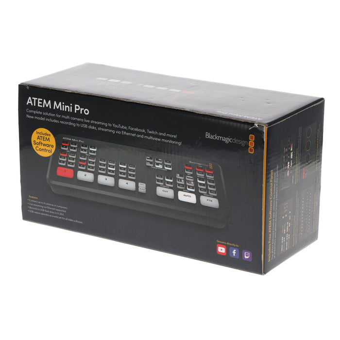 【中古品】BlackmagicDesign SWATEMMINIBPR ATEM Mini Pro