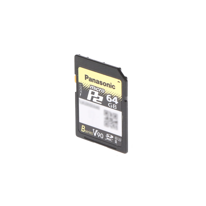 【中古品】Panasonic AJ-P2M064BG microP2カード Bシリーズ(64GB)