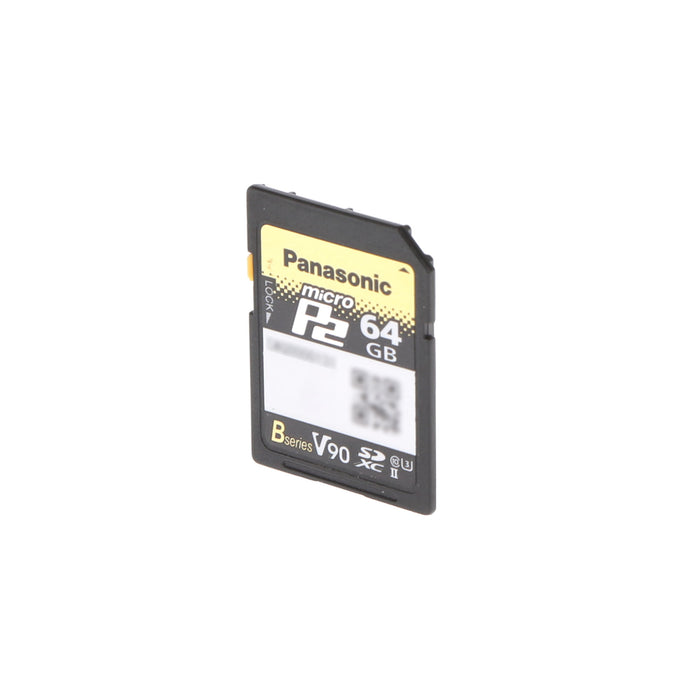 【中古品】Panasonic AJ-P2M064BG microP2カード Bシリーズ(64GB)