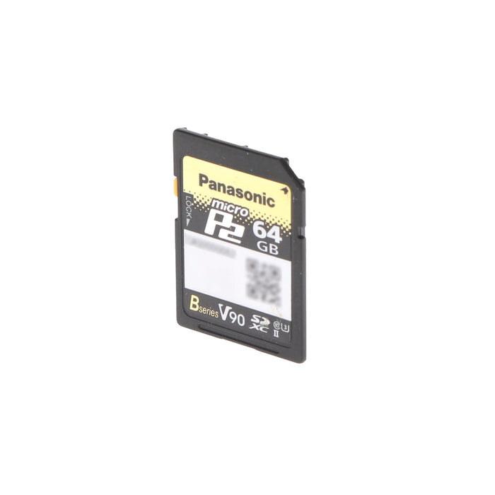 【中古品】Panasonic AJ-P2M064BG microP2カード Bシリーズ(64GB)