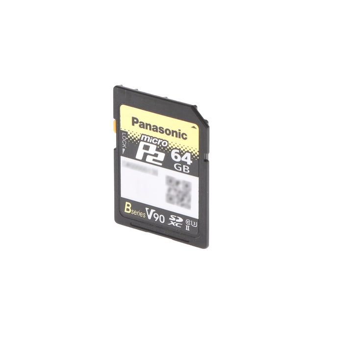 【中古品】Panasonic AJ-P2M064BG microP2カード Bシリーズ(64GB)