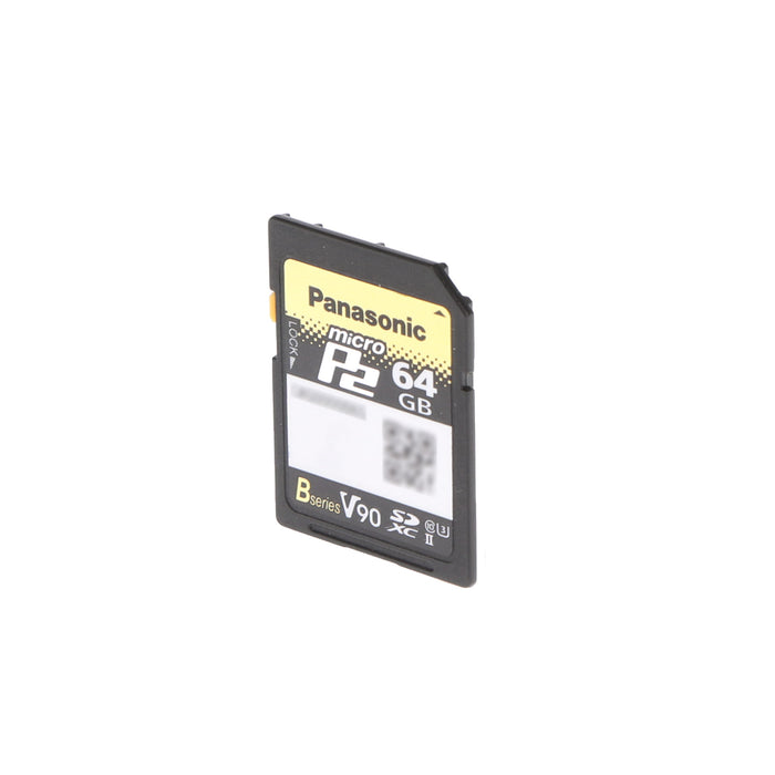 【中古品】Panasonic AJ-P2M064BG microP2カード Bシリーズ(64GB)