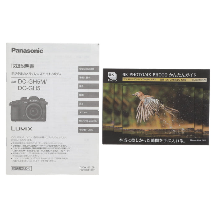 【中古品】Panasonic DC-GH5-K ミラーレス一眼カメラ GH5(ボディ)