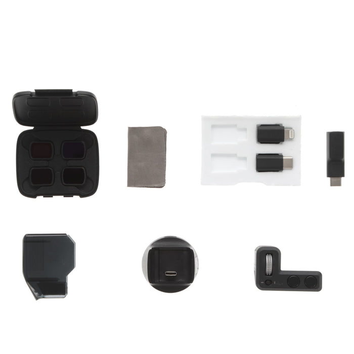 【中古品】DJI Osmo Pocket ＋ Osmo Pocket Part 13 Expansion Kit 小型3軸ジンバルカメラ(拡張キット付属)