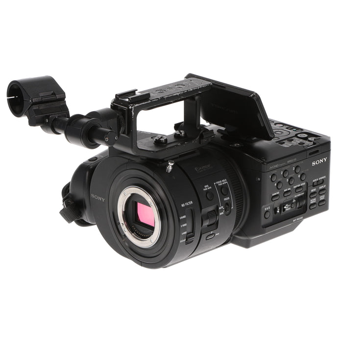 【中古品】SONY NEX-FS700R NXCAMカムコーダー(レンズ別売)(ジャンク品)