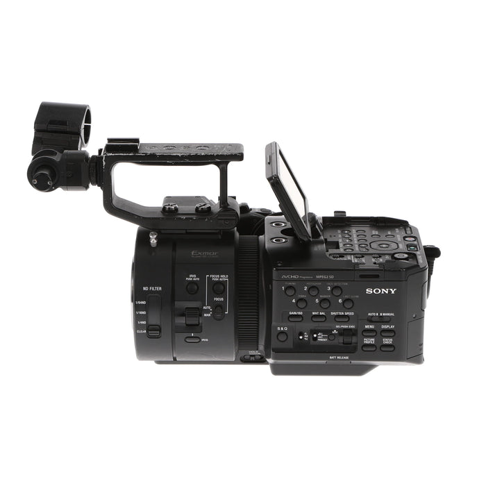 【中古品】SONY NEX-FS700R NXCAMカムコーダー(レンズ別売)(ジャンク品)