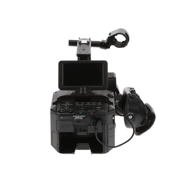 【中古品】SONY NEX-FS700R NXCAMカムコーダー(レンズ別売)(ジャンク品)