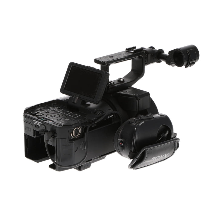 【中古品】SONY NEX-FS700R NXCAMカムコーダー(レンズ別売)(ジャンク品)