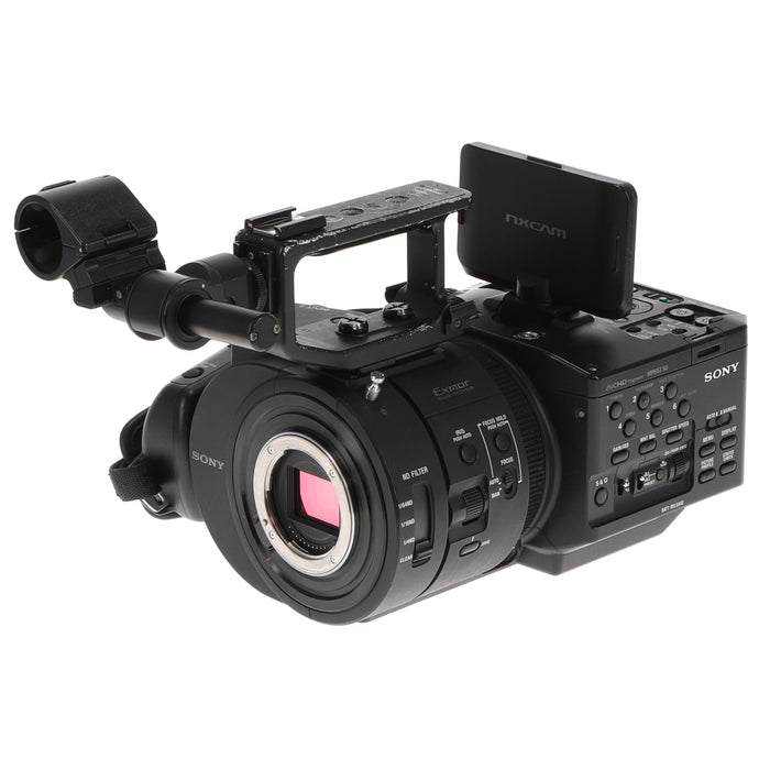 【中古品】SONY NEX-FS700R NXCAMカムコーダー(レンズ別売)(ジャンク品)