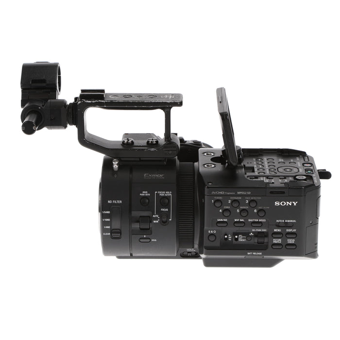 【中古品】SONY NEX-FS700R NXCAMカムコーダー(レンズ別売)(ジャンク品)