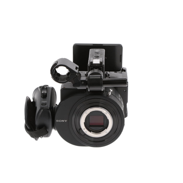 【中古品】SONY NEX-FS700R NXCAMカムコーダー(レンズ別売)(ジャンク品)