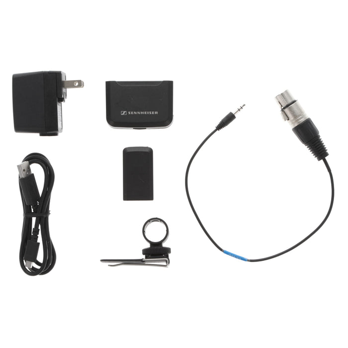 【中古品】SENNHEISER AVX-MKE2 SET-5-US カメラ用ワイヤレスシステムAVX(ピンマイクMKE2付き/ボディパック送受信機セット)