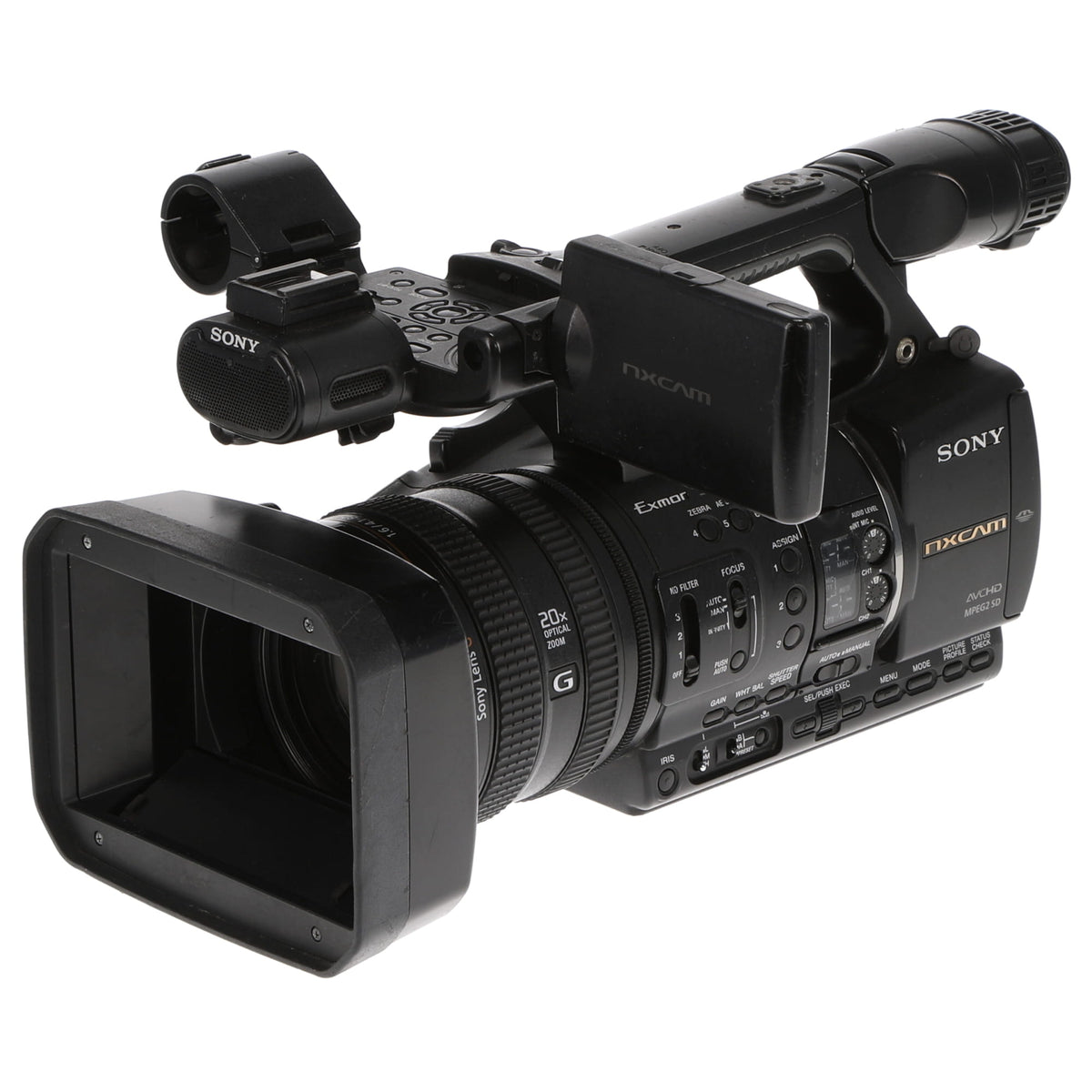 中古品】SONY HXR-NX5J NXCAMカムコーダー(ジャンク品) - 業務用撮影・映像・音響・ドローン専門店 システムファイブ