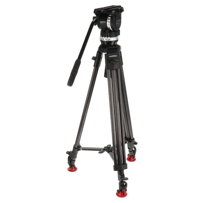 【中古品】Sachtler システムAce L MSCF(1011) Ace L 三脚キット(カーボン/3段/ミッド)