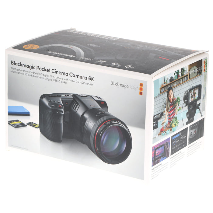 【中古品】BlackmagicDesign CINECAMPOCHDEF6K Blackmagic Pocket Cinema Camera 6K