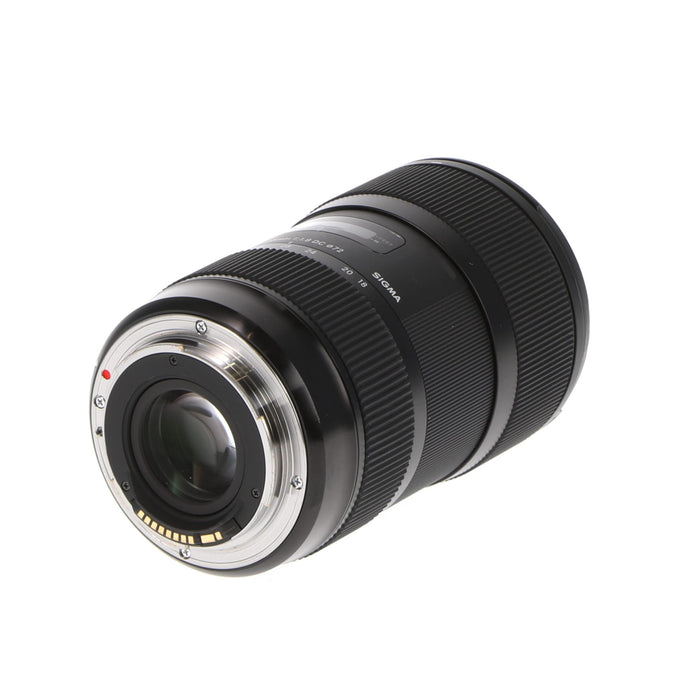 【中古品】SIGMA 18-35mm F1.8 DC HSM [キヤノンEFマウント] 18-35mm F1.8 DC HSM (キヤノンEFマウント/APS-C専用)