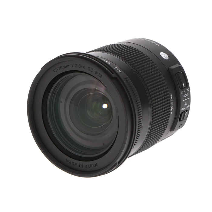 【中古品】SIGMA 17-70mm F2.8-4 DC MACRO OS HSM | Contemporary (EFマウント) 17-70mm F2.8-4 DC MACRO OS HSM | Contemporary (EFマウント)