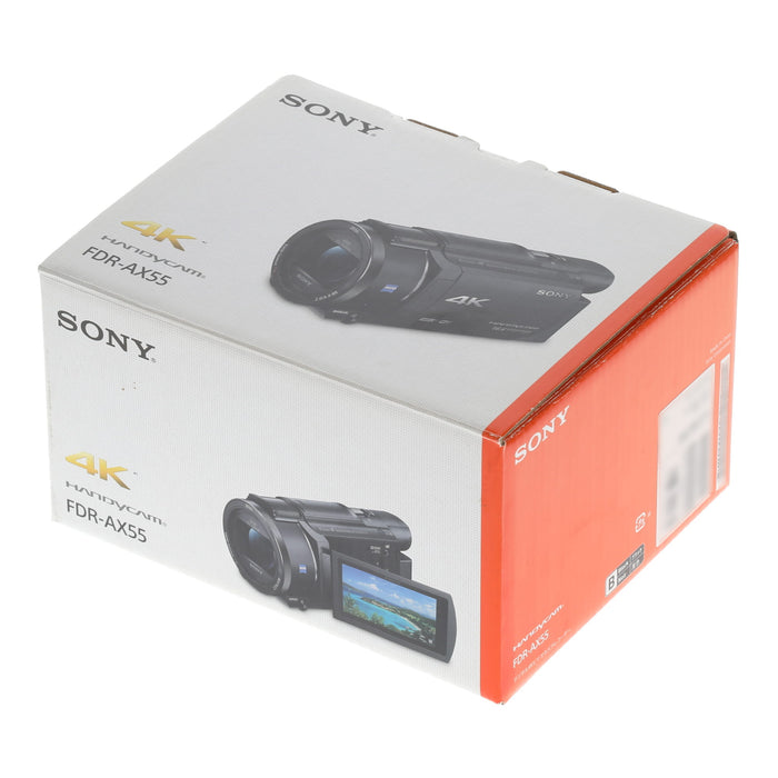 【中古品】SONY FDR-AX55 デジタル4Kビデオカメラレコーダー