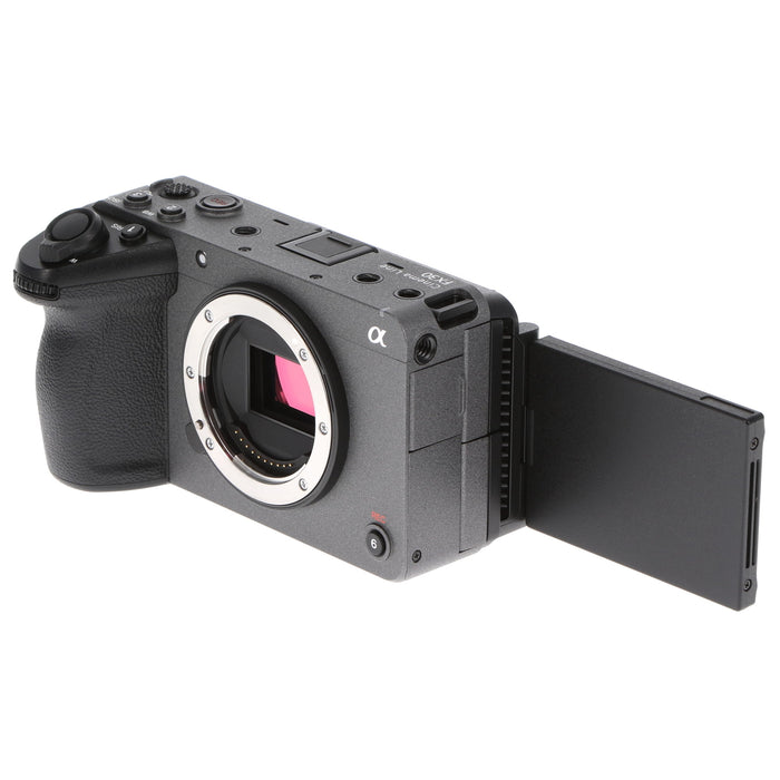 【中古品】SONY ILME-FX30 Cinema Line プロフェッショナルカムコーダー FX30(XLRハンドルユニット同梱モデル)