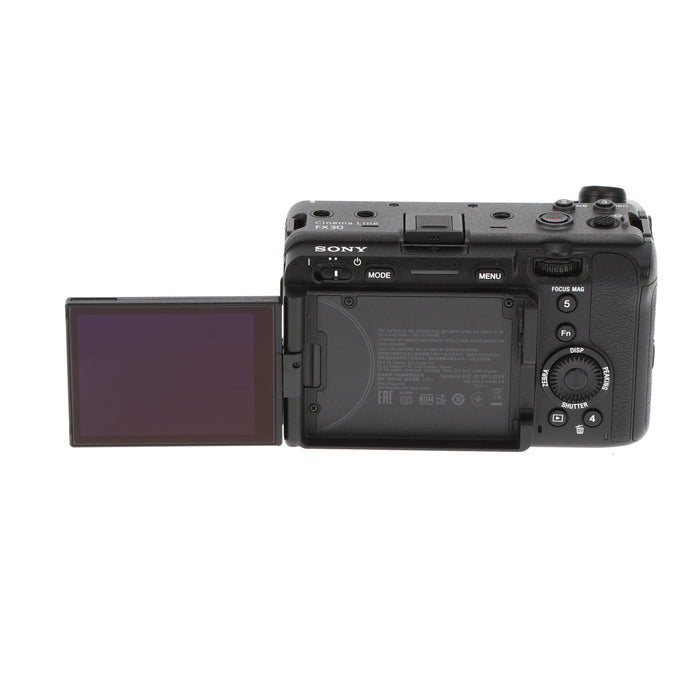 【中古品】SONY ILME-FX30 Cinema Line プロフェッショナルカムコーダー FX30(XLRハンドルユニット同梱モデル)