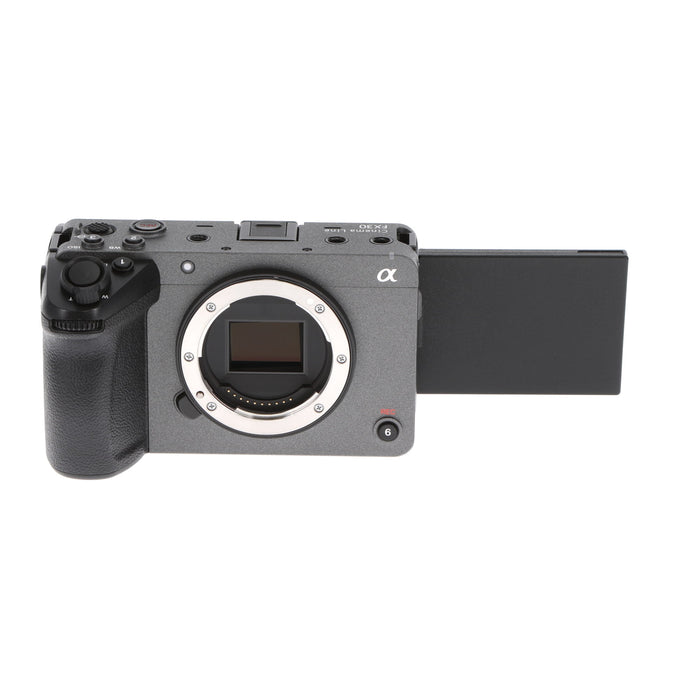 【中古品】SONY ILME-FX30 Cinema Line プロフェッショナルカムコーダー FX30(XLRハンドルユニット同梱モデル)