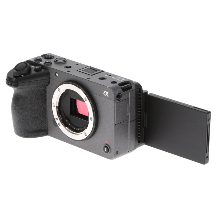 【中古品】SONY ILME-FX30 Cinema Line プロフェッショナルカムコーダー FX30(XLRハンドルユニット同梱モデル)