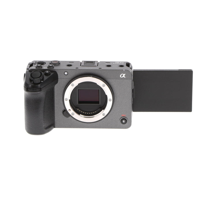 【中古品】SONY ILME-FX30 Cinema Line プロフェッショナルカムコーダー FX30(XLRハンドルユニット同梱モデル)