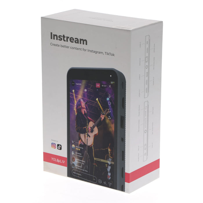 【中古品】YoloLiv Instream 縦型ライブストリーミングエンコーダー