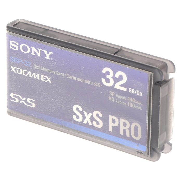 【中古品】SONY SBP-32 SxS PRO メモリーカード 32GB