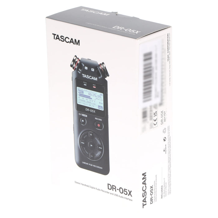 【中古品】TASCAM DR-05X ステレオオーディオレコーダー/USBオーディオインターフェース