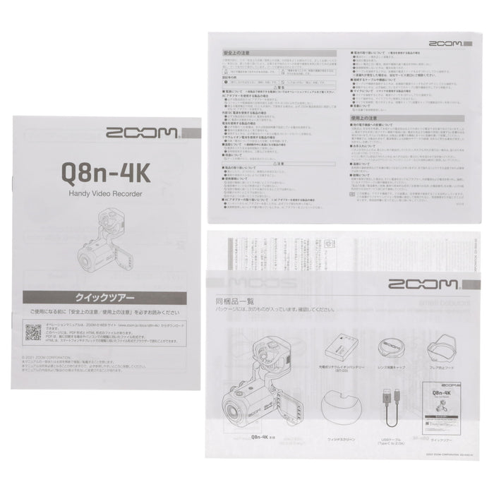 【中古品】ZOOM Q8n-4K Handy Video Recorder