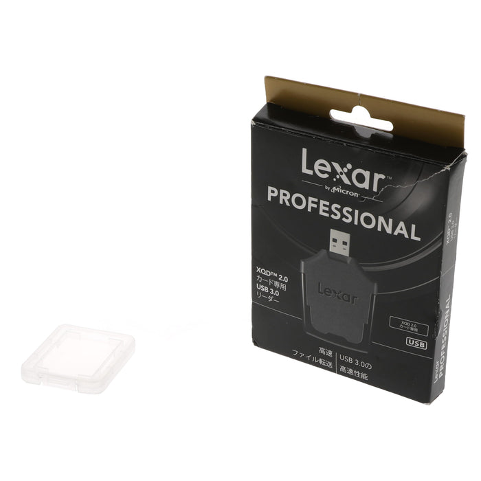 【中古品】Lexar LXQD128CRBJP2933 Professional 2933x XQD 2.0カード(128GB)(カードリーダー付属)