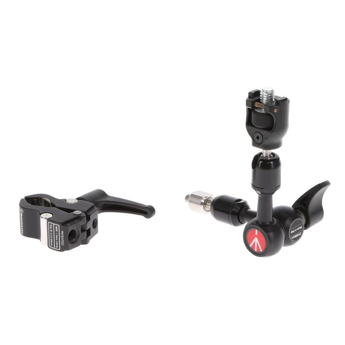 【中古品】Manfrotto 244MICROKIT フリクションアーム 15cm長(回転防止・ナノクランプ付)