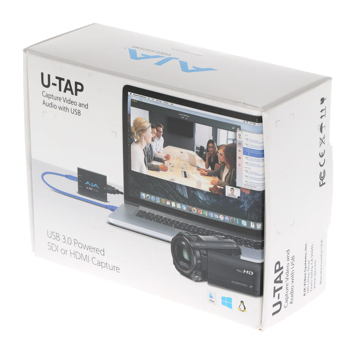 【中古品】AJA Video Systems U-TAP-SDI USB 3.0 キャプチャーデバイス(SDI入力)