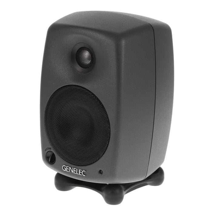 【中古品】GENELEC 8020B アクティブモニタースピーカー (黒、ツヤなし、1本)