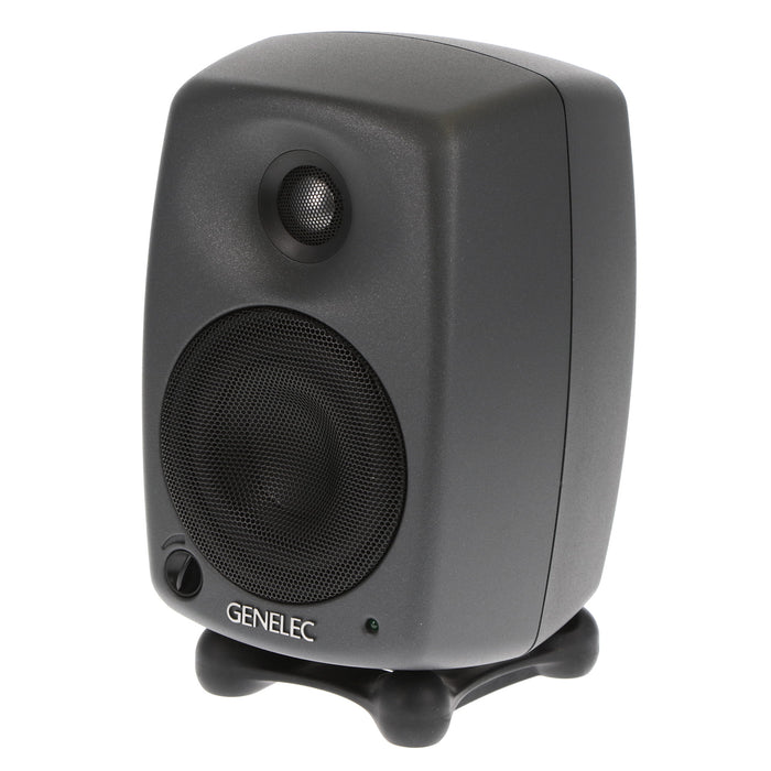 【中古品】GENELEC 8020B アクティブモニタースピーカー (黒、ツヤなし、1本)