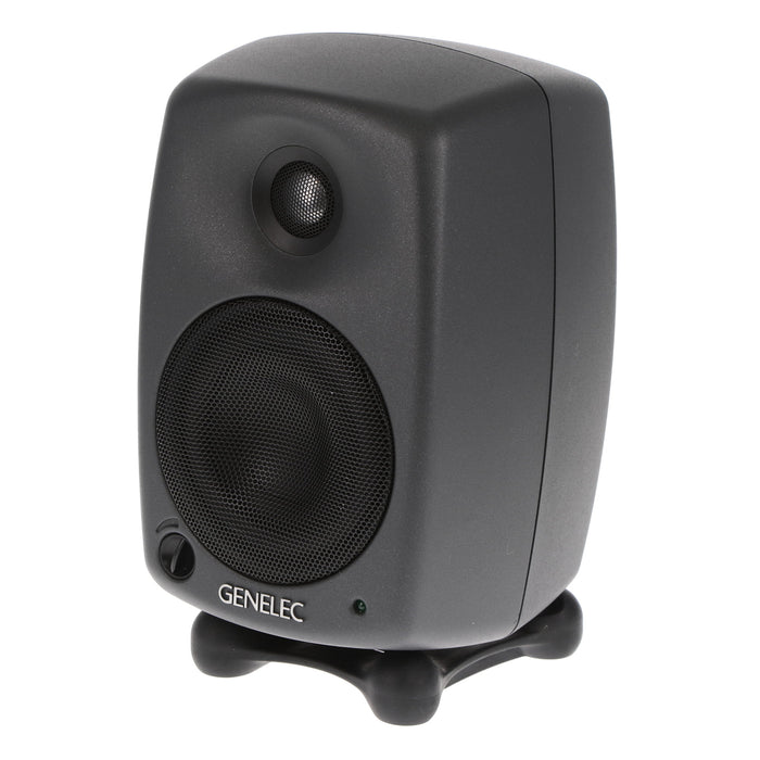 【中古品】GENELEC 8020B アクティブモニタースピーカー (黒、ツヤなし、1本)