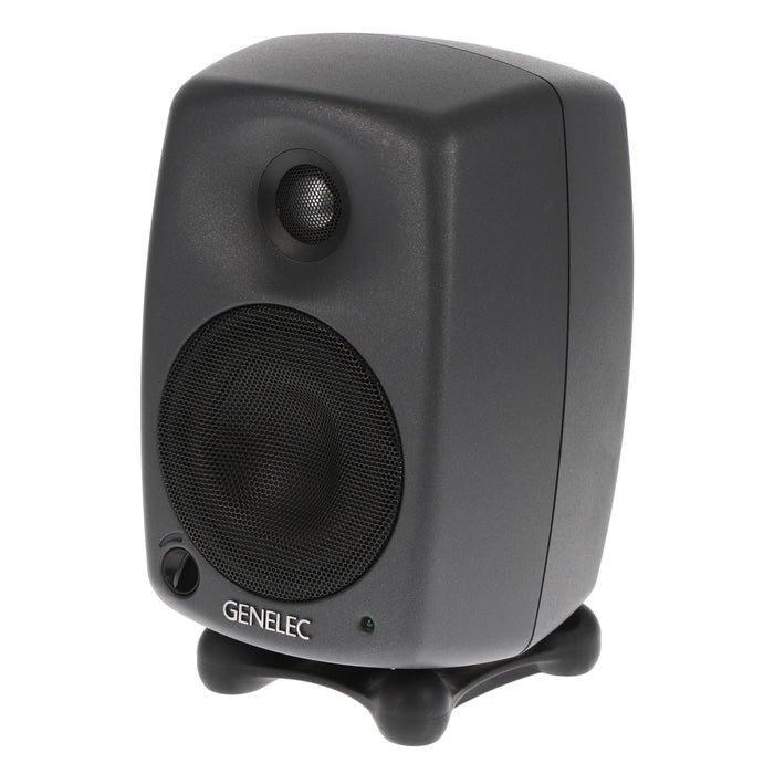 【中古品】GENELEC 8020B アクティブモニタースピーカー (黒、ツヤなし、1本)